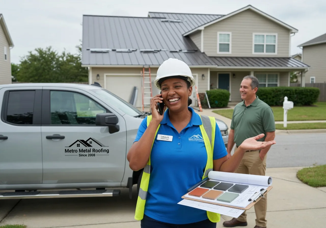Storm Damage Metal Roof Repair in Harford, NY